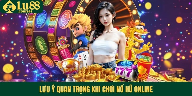 Lưu ý quan trọng khi chơi nổ hũ online