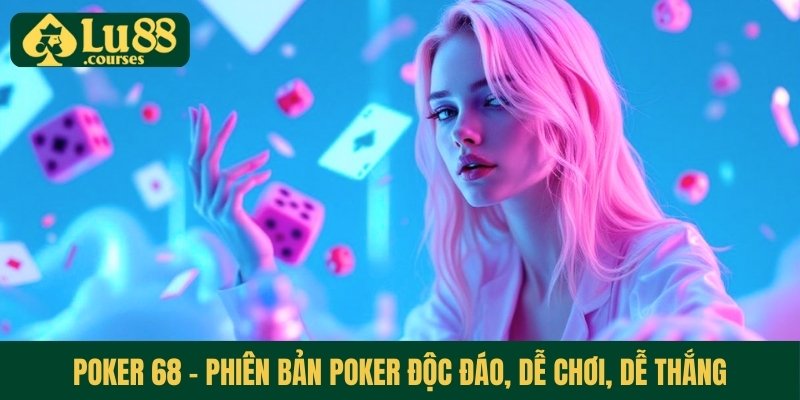 Poker 68 - Phiên bản poker độc đáo, dễ chơi, dễ thắng